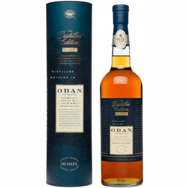 Oban Single Malt Scotch Whisky The Distiller’s Edition 2005 Double Matured In Montilla Fino Cask 750ml