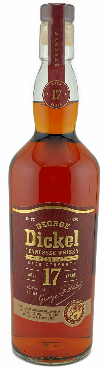 George Dickel 17 Year Old Reserve Cask Strength Tennessee Whiskey