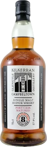 kilkerran port cask matured 8 years old